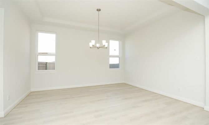 Chandelier, Empty room, Interior, Wood Texture Flooring