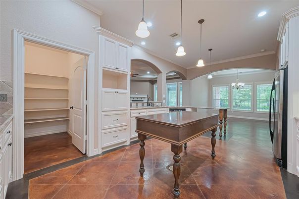 Interior, Kitchen, Pendant Lights, Recessed Lighting