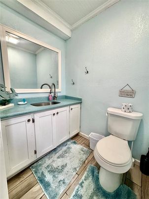 Bathroom, Interior, Wood Texture Flooring