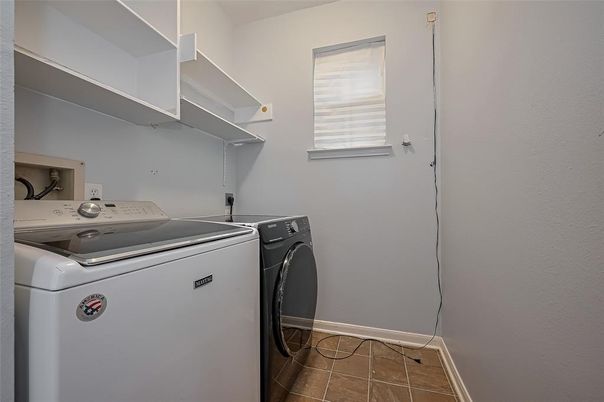 Interior, Washer