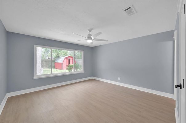 Empty room, Interior, Wood Texture Flooring