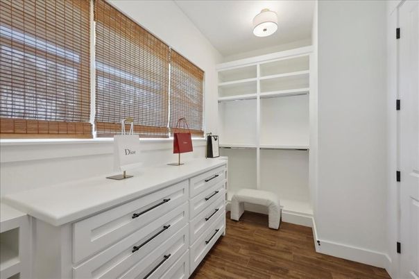 Interior, Walk-in Closets, Wood Texture Flooring