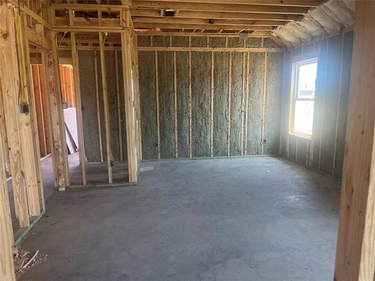 Empty room, Interior, Wooden Beams, Wooden Walls