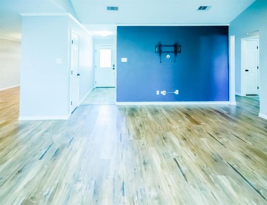 Empty room, Interior, Wood Texture Flooring