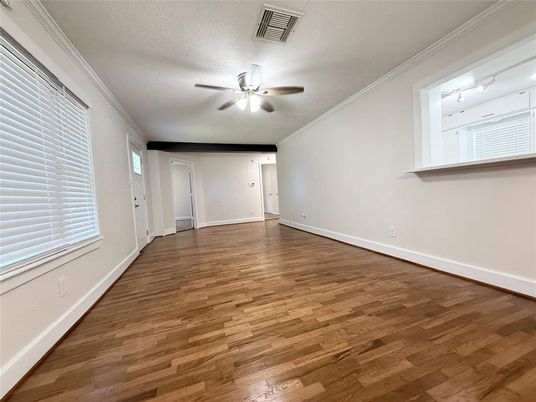 Empty room, Interior, Wood Texture Flooring