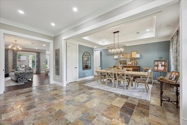 Chandelier, Dining room, Interior, Pendant Lights, Recessed Lighting