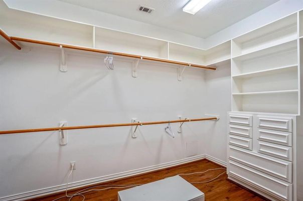 Interior, Walk-in Closets, Wood Texture Flooring