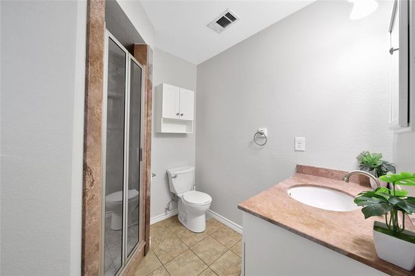 Bathroom, Glass Shower, Interior