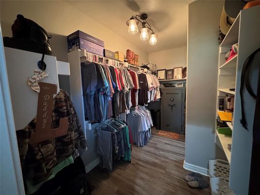 Interior, Walk-in Closets, Wood Texture Flooring