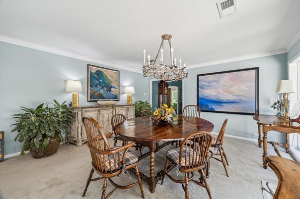 Chandelier, Dining room, Interior