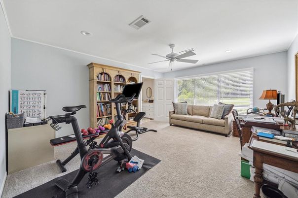 Fitness Equipment, Interior, Recessed Lighting