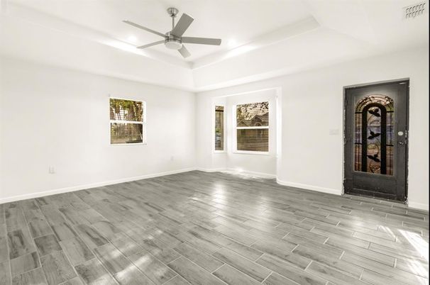 Empty room, Interior, Wood Texture Flooring