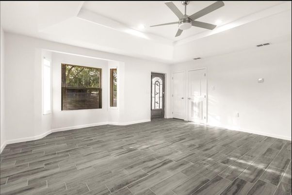 Empty room, Interior, Wood Texture Flooring