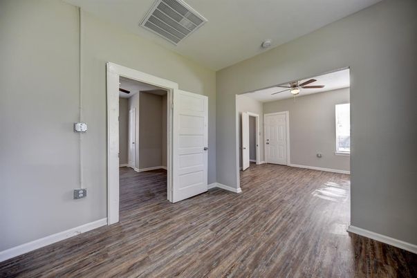 Empty room, Interior, Wood Texture Flooring