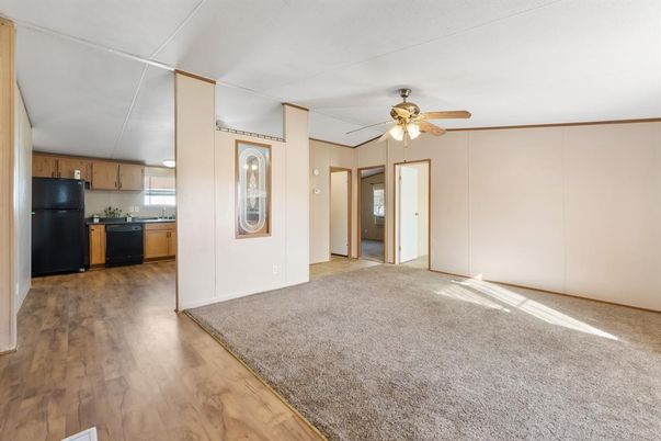 Empty room, Interior, Kitchen, Wood Texture Flooring