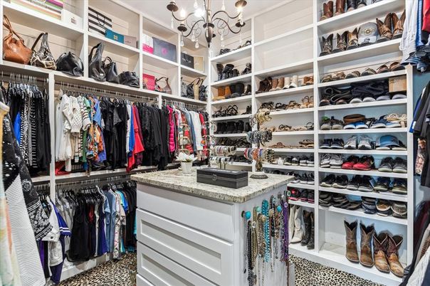 Chandelier, Interior, Walk-in Closets