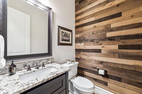 Bathroom, Interior, Wooden Walls