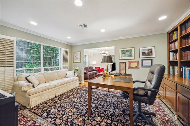 Home Office, Interior, Recessed Lighting