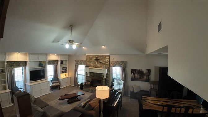 Fireplace, Interior, Living room