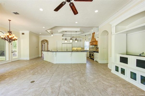 Chandelier, Interior, Kitchen, Pendant Lights, Recessed Lighting
