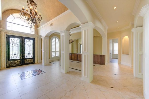 Chandelier, Interior, Recessed Lighting