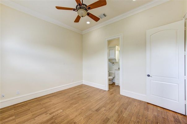 Bathroom, Empty room, Interior, Recessed Lighting, Wood Texture Flooring