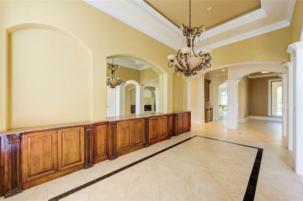 Chandelier, Interior, Recessed Lighting
