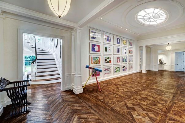 Interior, Pendant Lights, Recessed Lighting, Wood Texture Flooring