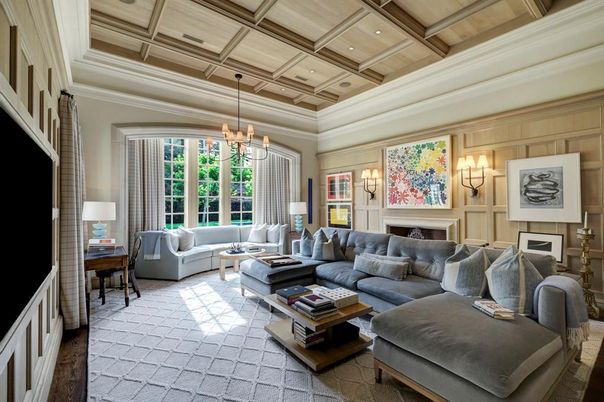 Chandelier, Fireplace, Interior, Living room, Wooden Ceilings, Wood Texture Flooring