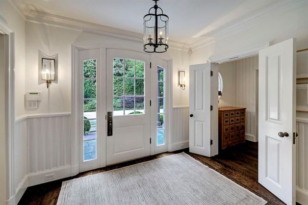Interior, Pendant Lights, Wood Texture Flooring