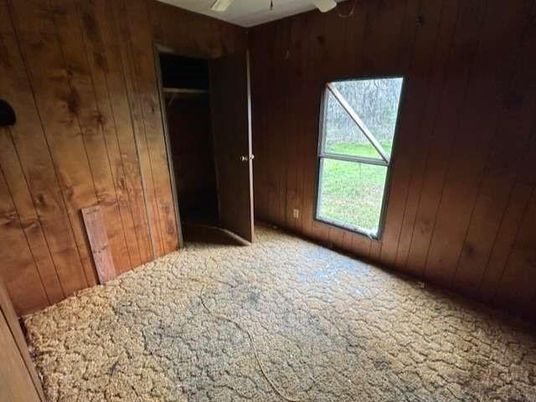 Empty room, Interior, Wooden Walls