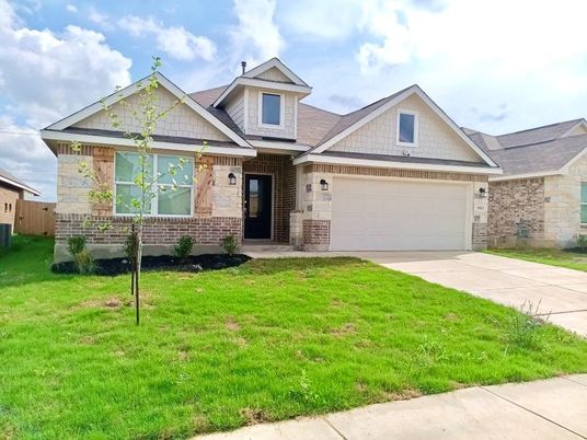 Attached, Exterior, Facade, Brick Facade, American Craftsman