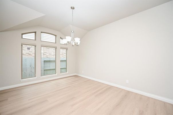 Chandelier, Empty room, Interior, Wood Texture Flooring