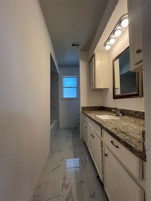 Bathroom, Dual Sink Vanities, Interior, Marble