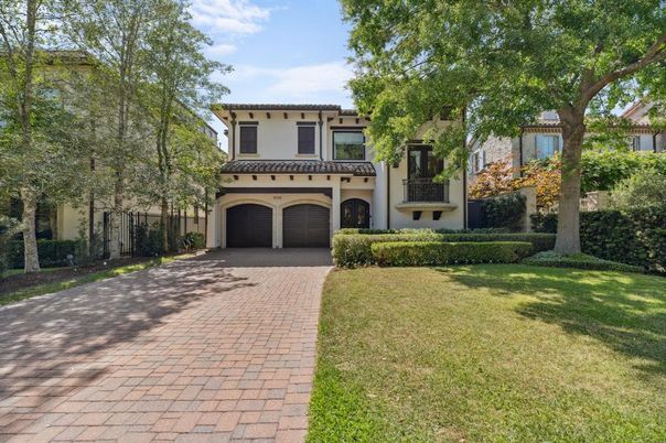 Attached, Backyard, Exterior, Facade, Mediterranean