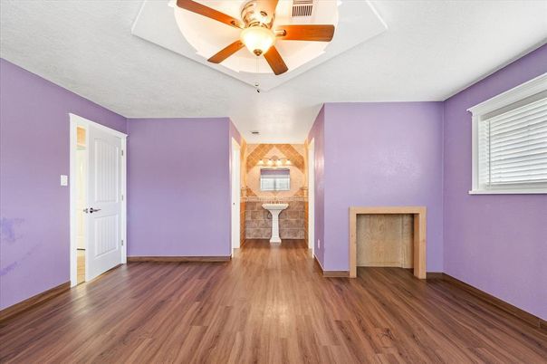 Empty room, Interior, Wood Texture Flooring
