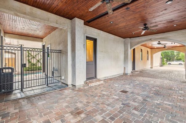 Exterior, Interior, Recessed Lighting, Wooden Ceilings