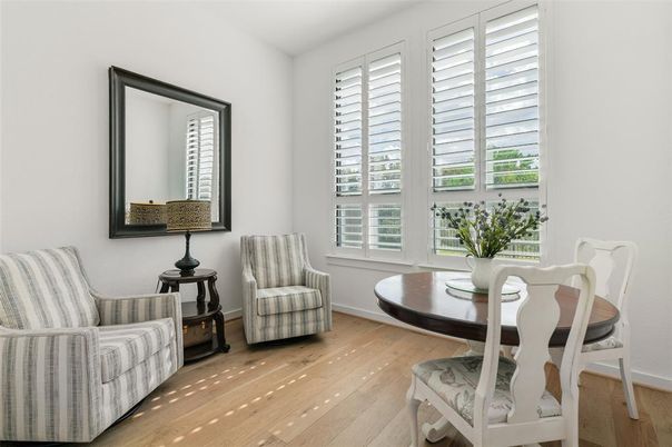 Dining room, Interior, Wood Texture Flooring