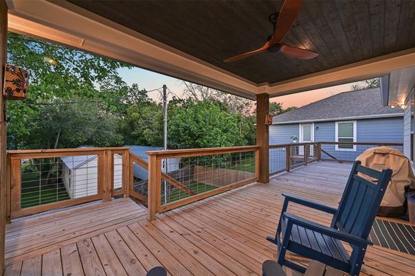 Exterior, Wood Texture Flooring