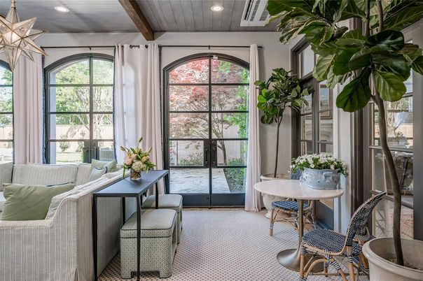 Interior, Recessed Lighting, Wooden Beams