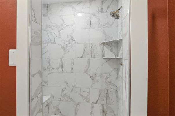 Bathroom, Interior, Marble Walls