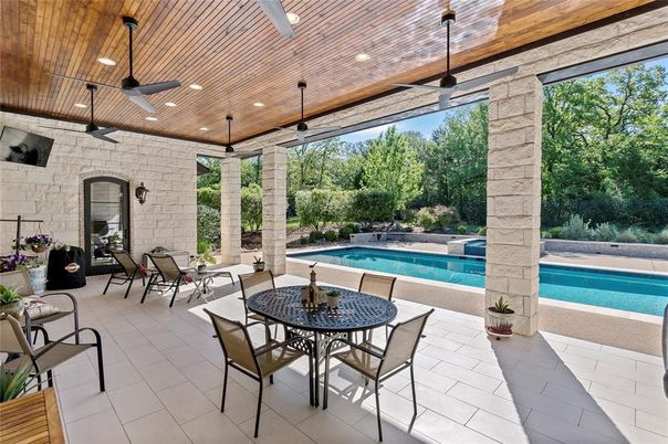 Exterior, Pool, Wooden Ceilings