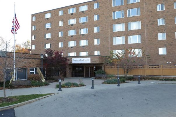 Exterior, Facade, Brick Facade, Condo Building