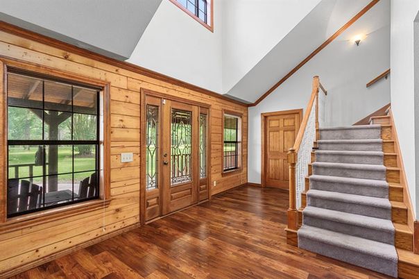 Interior, Wood Texture Flooring, Wooden Walls