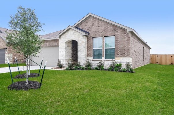 Attached, Backyard, Exterior, Facade, Brick Facade, Brick Traditional