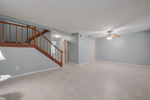 Empty room, Interior, Wood Texture Flooring