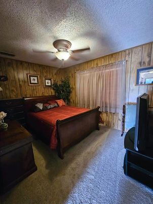 Bedroom, Interior, Wooden Walls