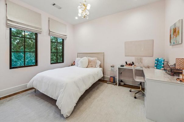 Bedroom, Home Office, Interior, Recessed Lighting
