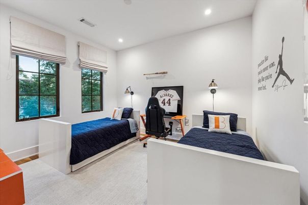 Bedroom, Home Office, Interior, Recessed Lighting