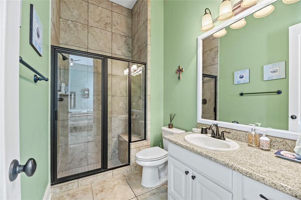 Bathroom, Glass Shower, Interior